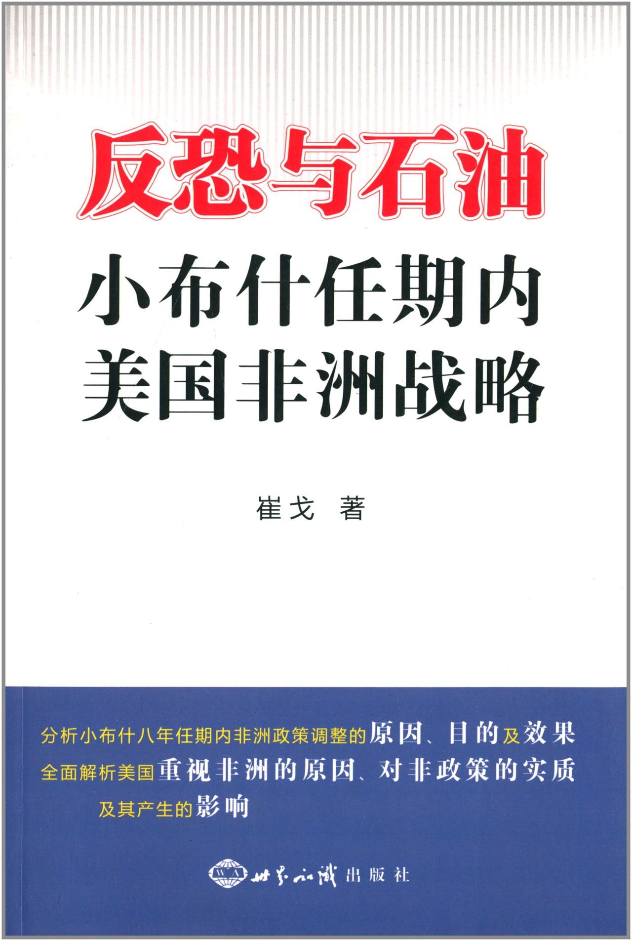 反恐与石油:小布什任期内美国非洲战略 Books