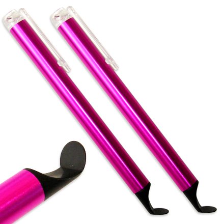 2 x First2savvv pink Touch screen stylus pen for Samsung Galaxy Europa I5500(BS001p) book