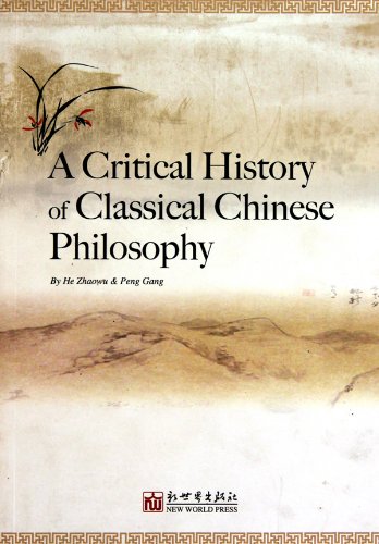 A Critical History of Classical Chinese Philosophy book