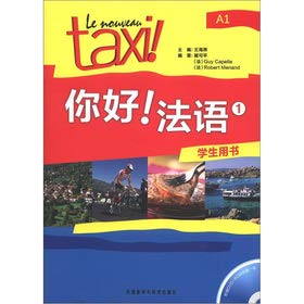 Le nouveau Taxi A1 - Manuel Nihao! Fayu 1 : Xuesheng yongshu Livre + DVD-Rom Reading Aloud & Learning to Read