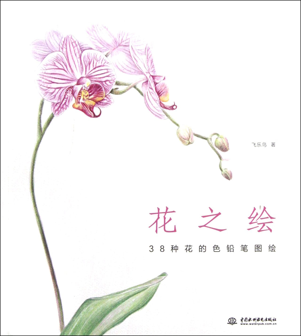 Flower Sketches: 38 Color Pencil Drawings of Flowers (Chinese Edition) Books