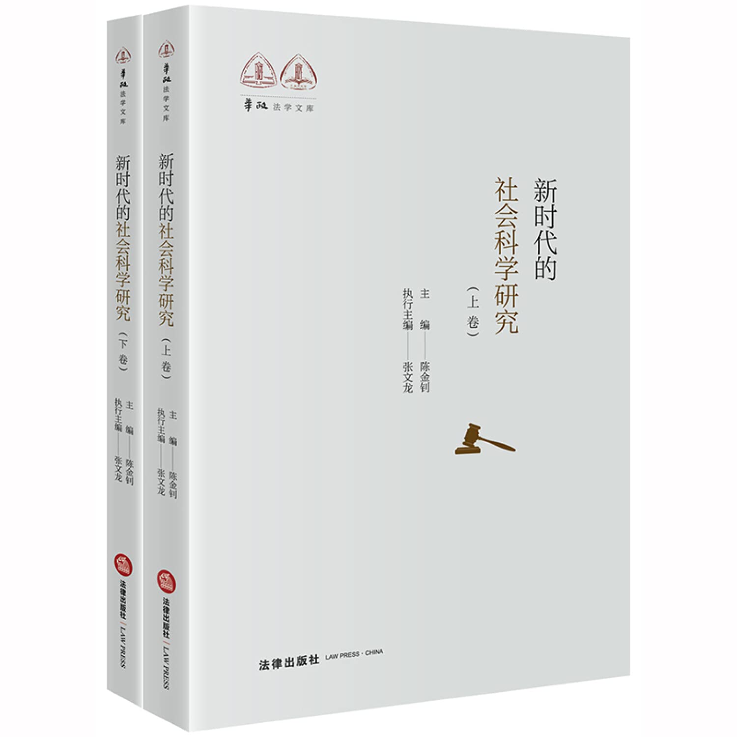 正版现货 2020版 《新时代的社会科学研究（全二卷）》上下册 不可受制于迄今为止的行事经验与规范 陈金钊主编 法律出版社 Books
