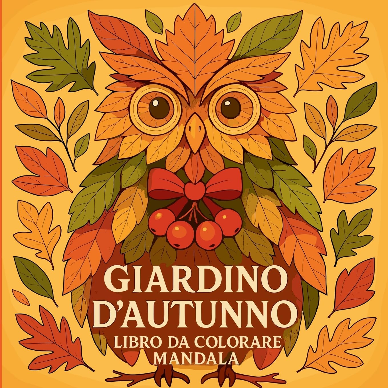 Giardino d'autunno - Libro da colorare Mandala Non-fiction