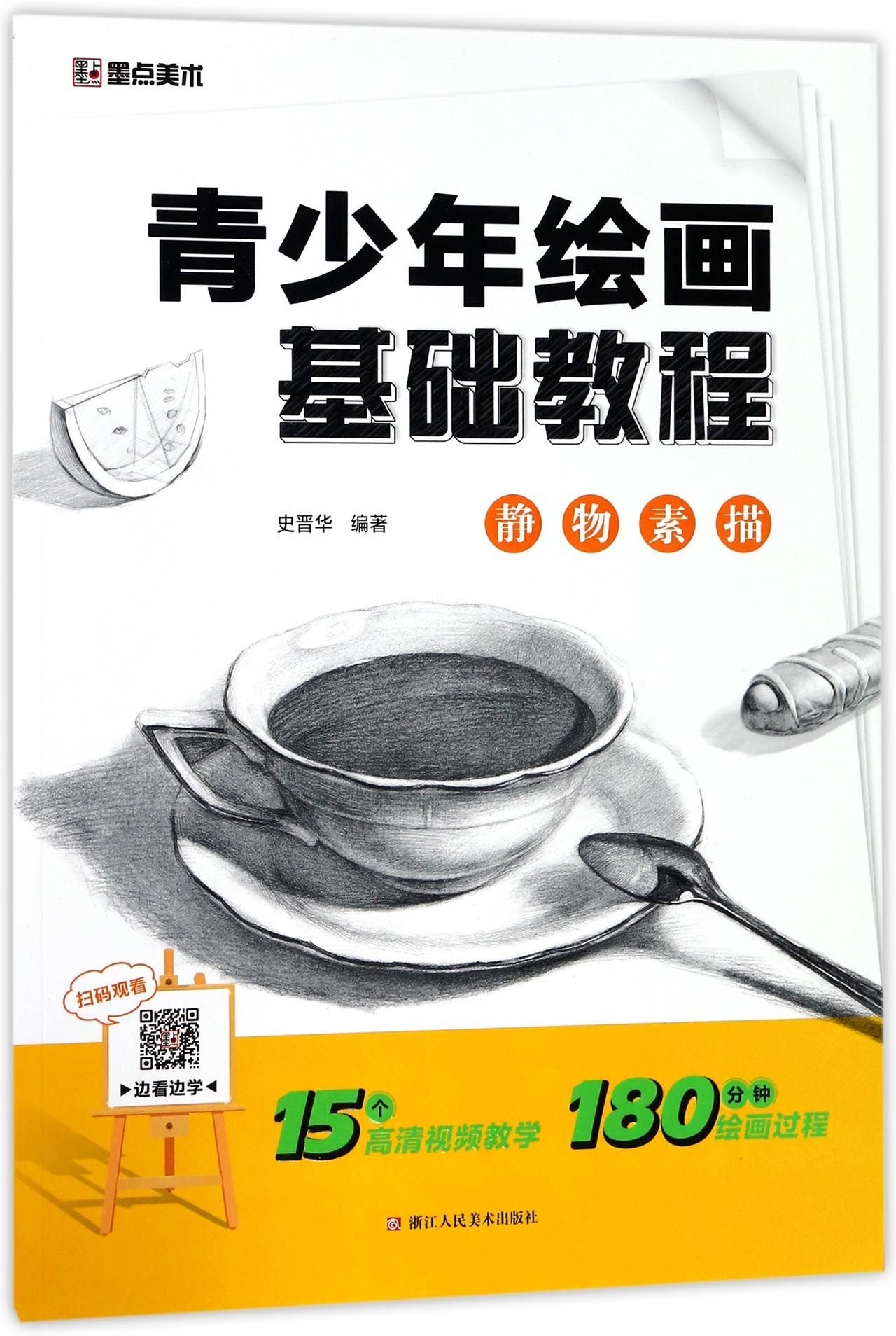 Still Life Sketch (Basic Course of Painting for Teenagers) (Chinese Edition) Books
