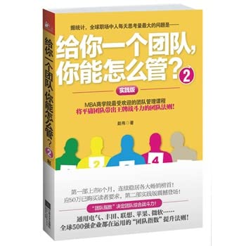 给你一个团队，你能怎么管？（2）（实践版）》(赵伟) Books