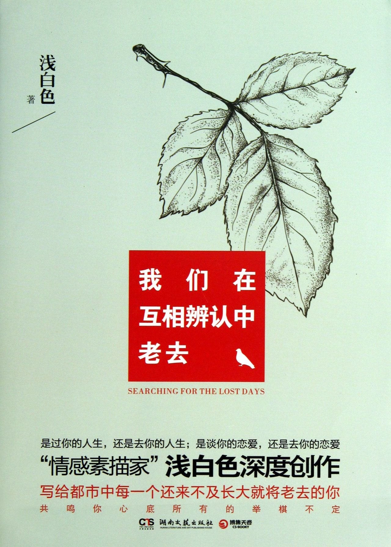 全新正版图书 我们在互相辨认中老去 浅白色 湖南文艺出版社 9787540462949 蔚蓝书店 book