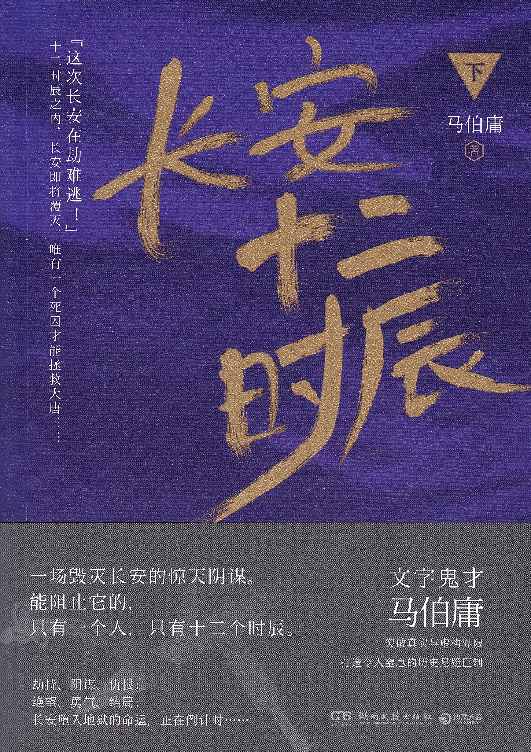 长安十二时辰 上下册 全套2本 马伯庸的书雷佳音易烊千玺主演电视剧原著小说三国机密之潜龙在渊风起陇西作者书历史悬疑推理侦探 Books