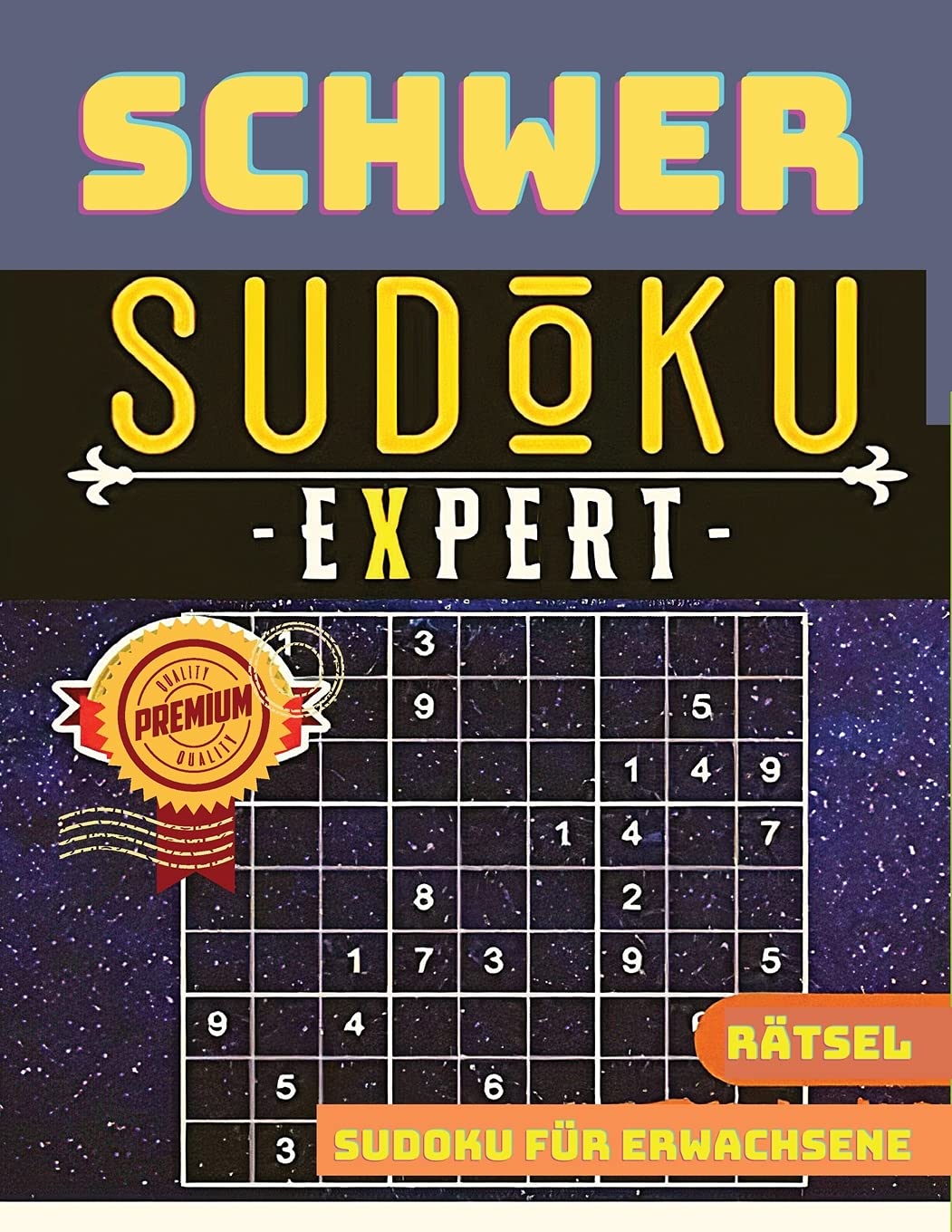 Sudoku Rätselbuch für Erwachsene: Schwere Sudoku-Rätsel mit Lösungen Leisure & Fun
