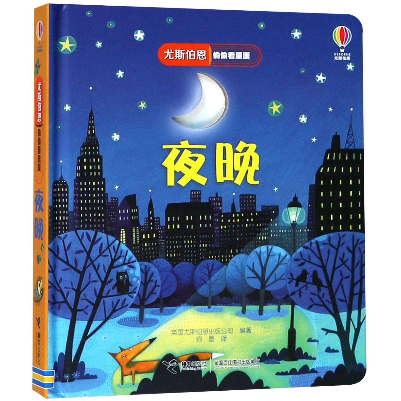 尤斯伯恩偷偷看里面 夜晚 科普百科大全0-3-6-7岁幼儿童启蒙认知 Books
