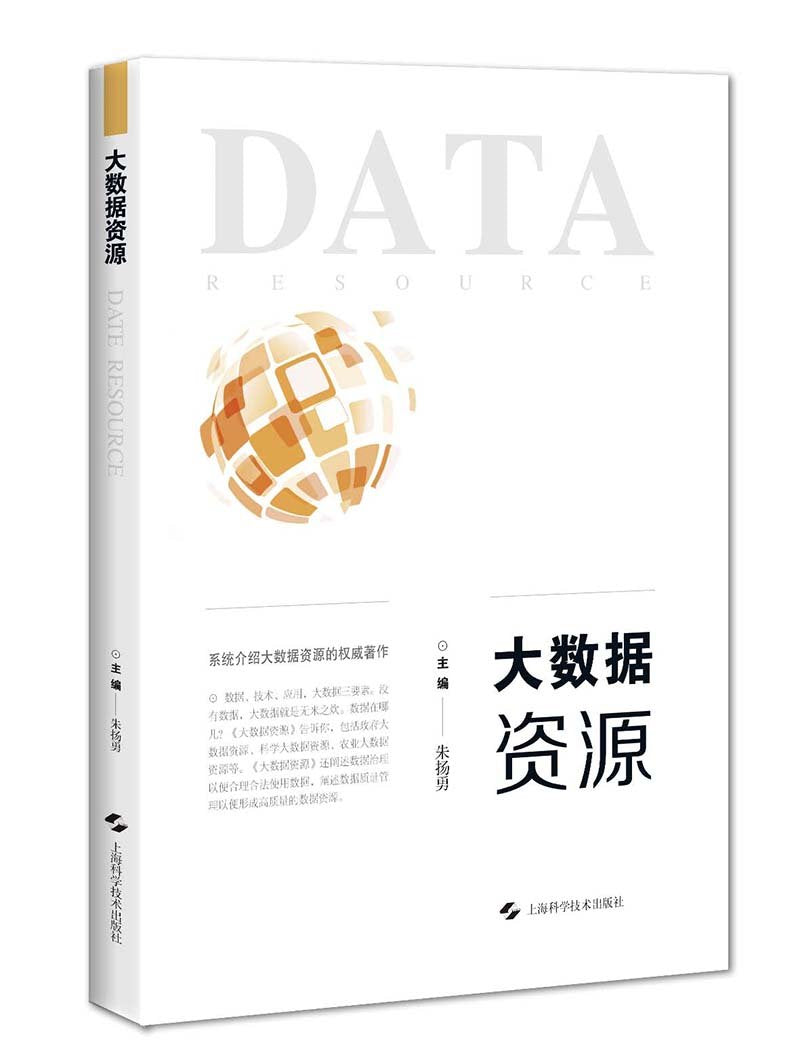 全新正版 大数据资源 朱扬勇 上海科学技术出版社 9787547834268缘为书来图书专营店 book