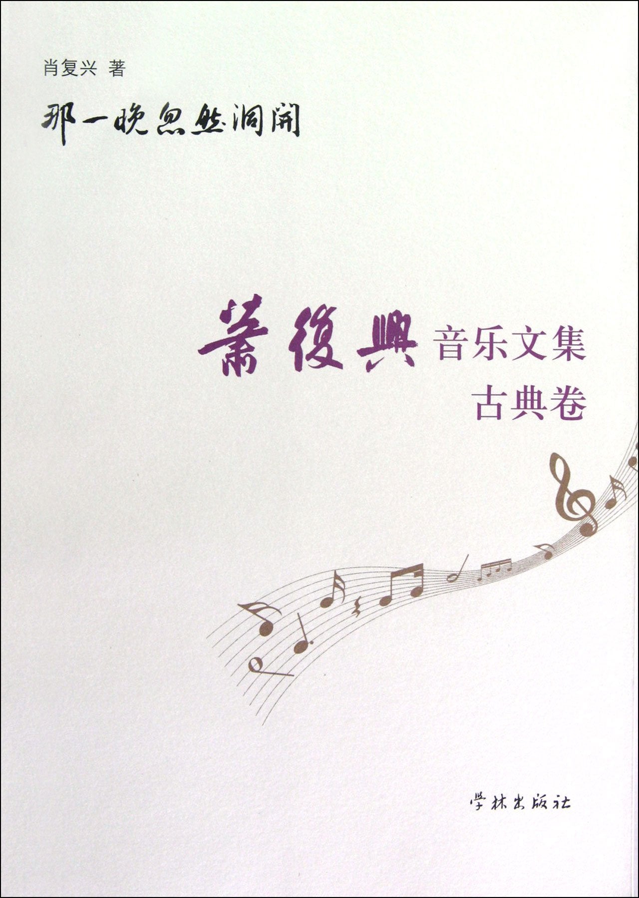 那一晚忽然洞开(肖复兴音乐文集古典卷) 肖复兴 著作 Books