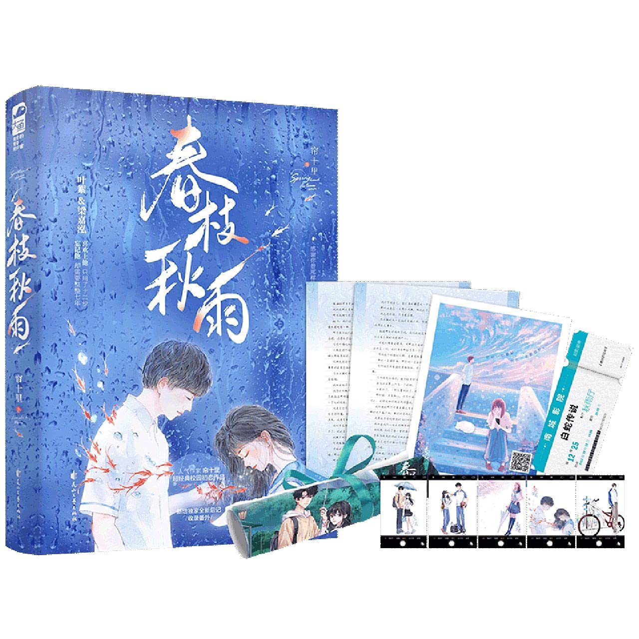 【正版】春枝秋雨 人气作家帘十里 人气意难平校园初恋作品 新增作者全新后记&收录番外两则 book
