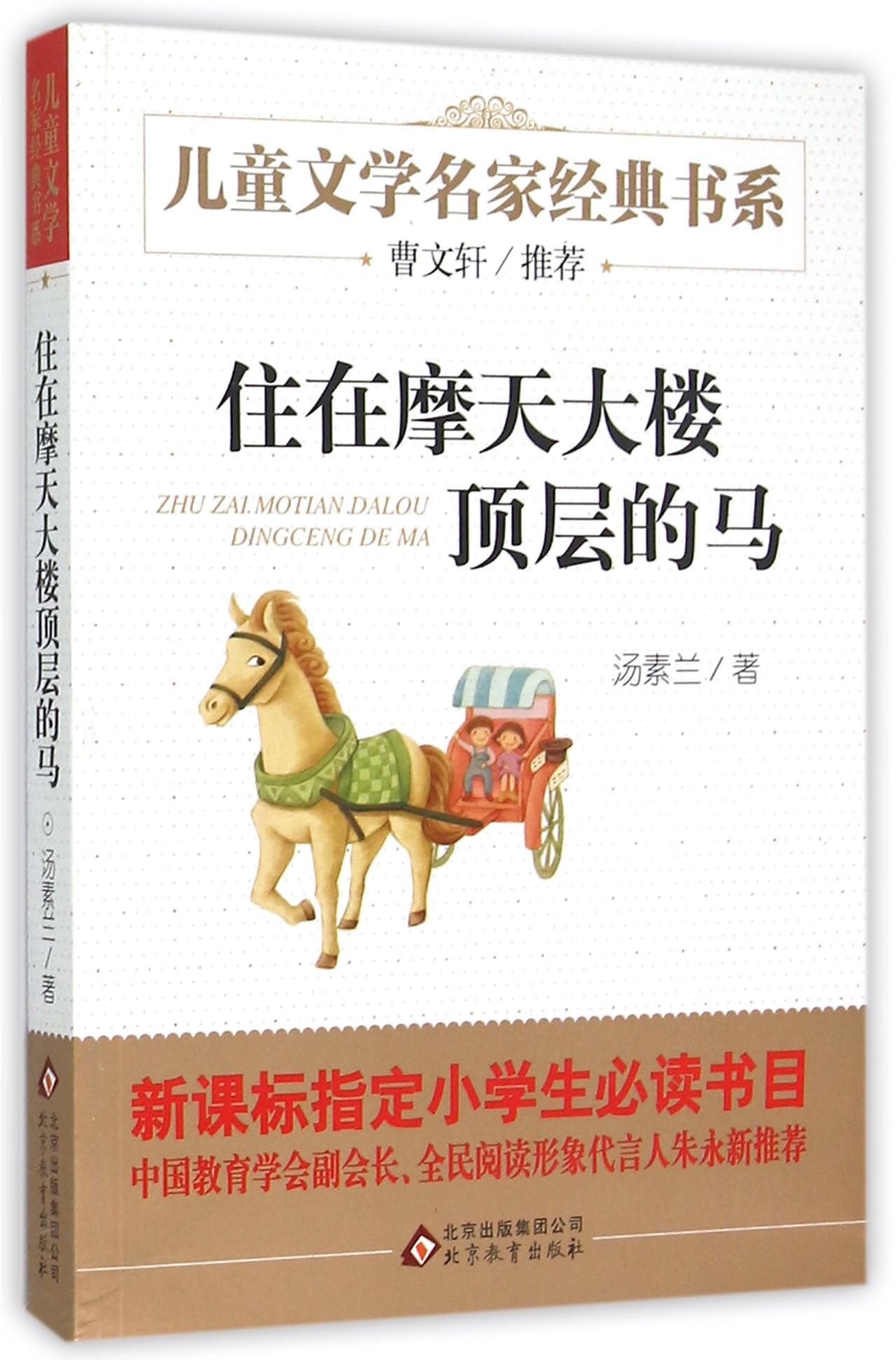 住在摩天大楼顶层的马 汤素兰儿童文学名家经典书系语文新课标必读小学生课外阅读书籍 book