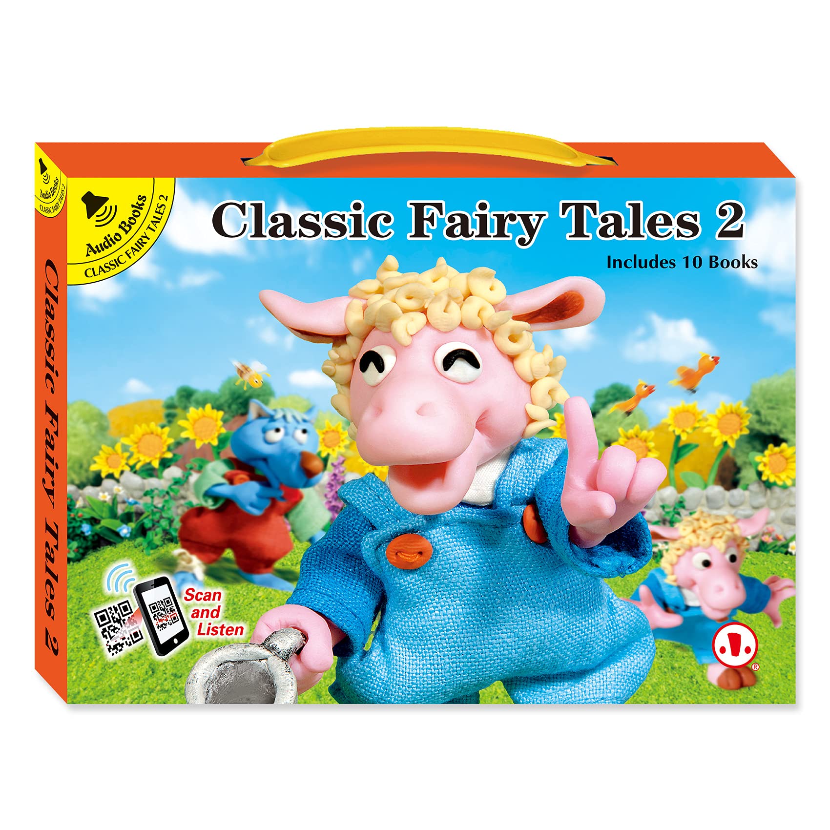 Teeny Baby-Classic Fairy Tales2 ,Audio Books,Fairy Tales Set Of 10 Books Books