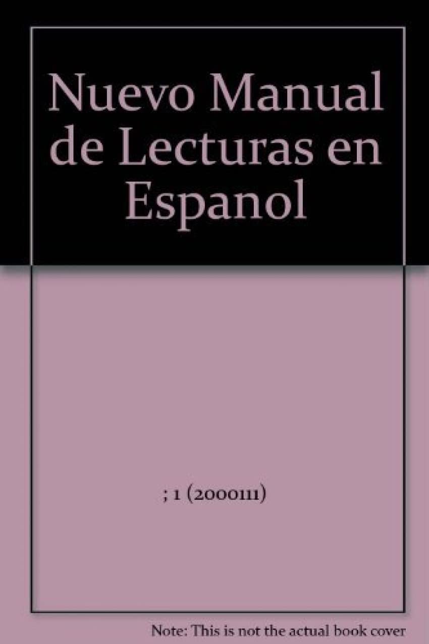 Nuevo Manual de Lecturas en Español IV (para chinos) Books