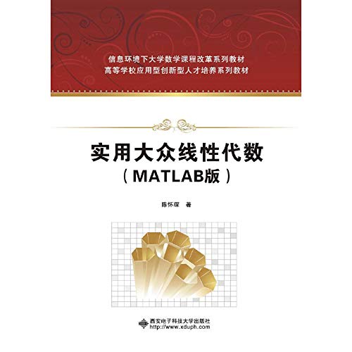 实用大众线性代数（MATLAB版） Books