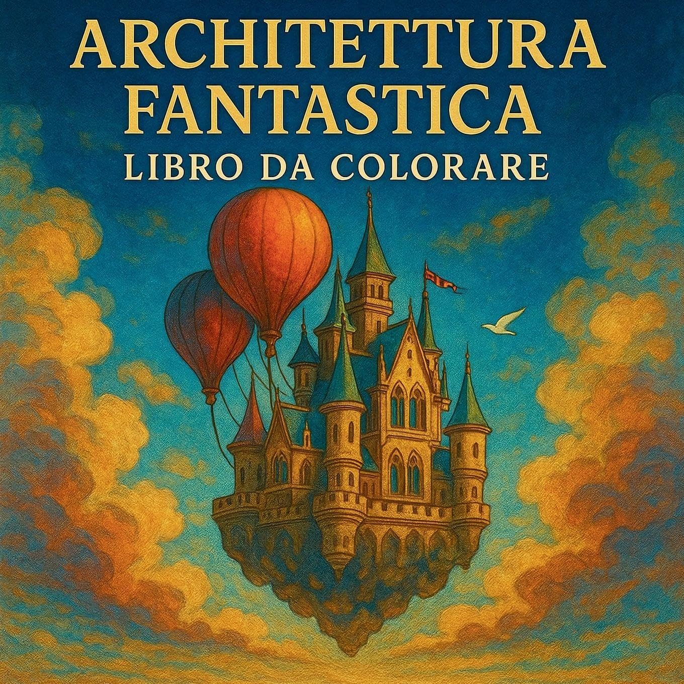 Architettura Fantastica - Libro da Colorare Architecture