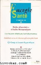 N.32 energie et sante : habitat-environnement-sante book