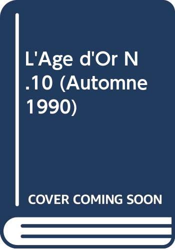 L'age d'or n.10 (automne 1990) book