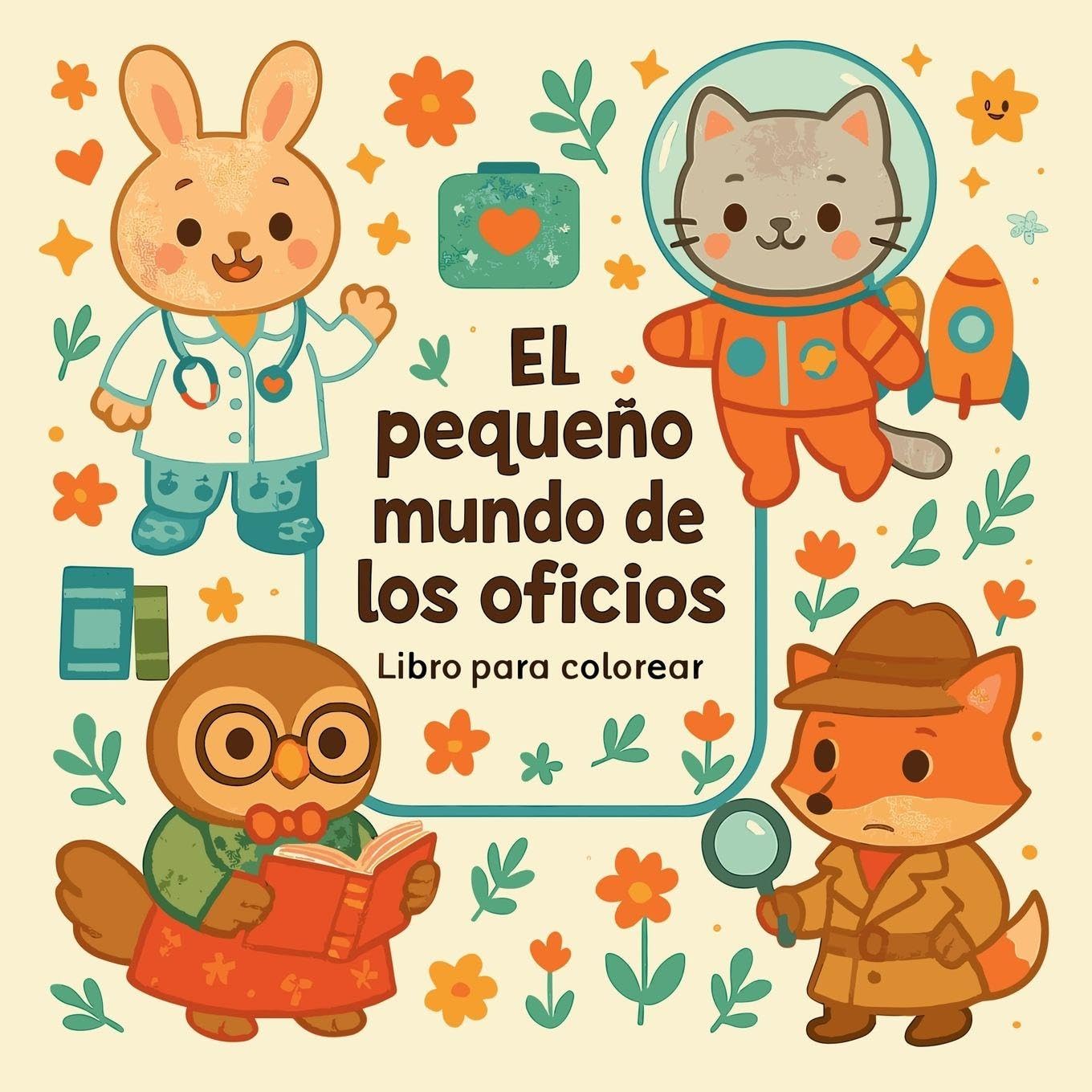 El pequeño mundo de los oficios - Libro para colorear Tiptoi & Games