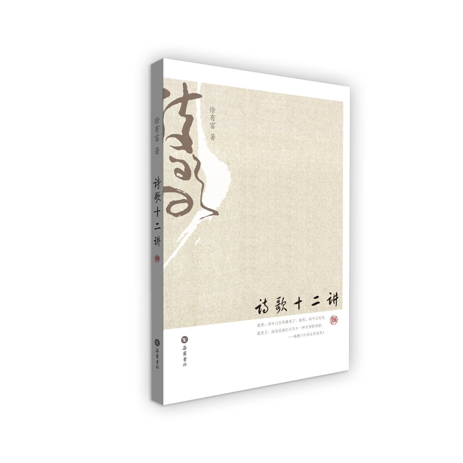 Twelve Lectures on Poetry (Chinese Edition) Books