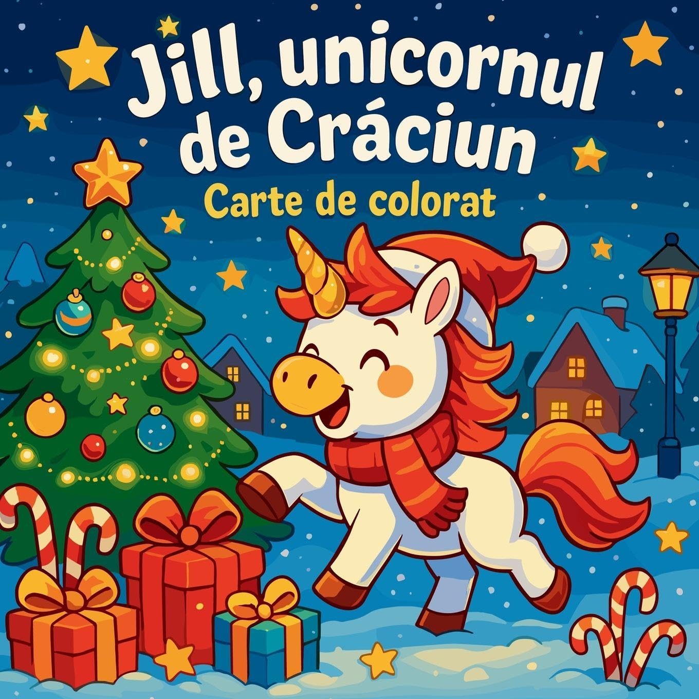 Jill, unicornul de Cr¿ciun - Carte de colorat Non-fiction