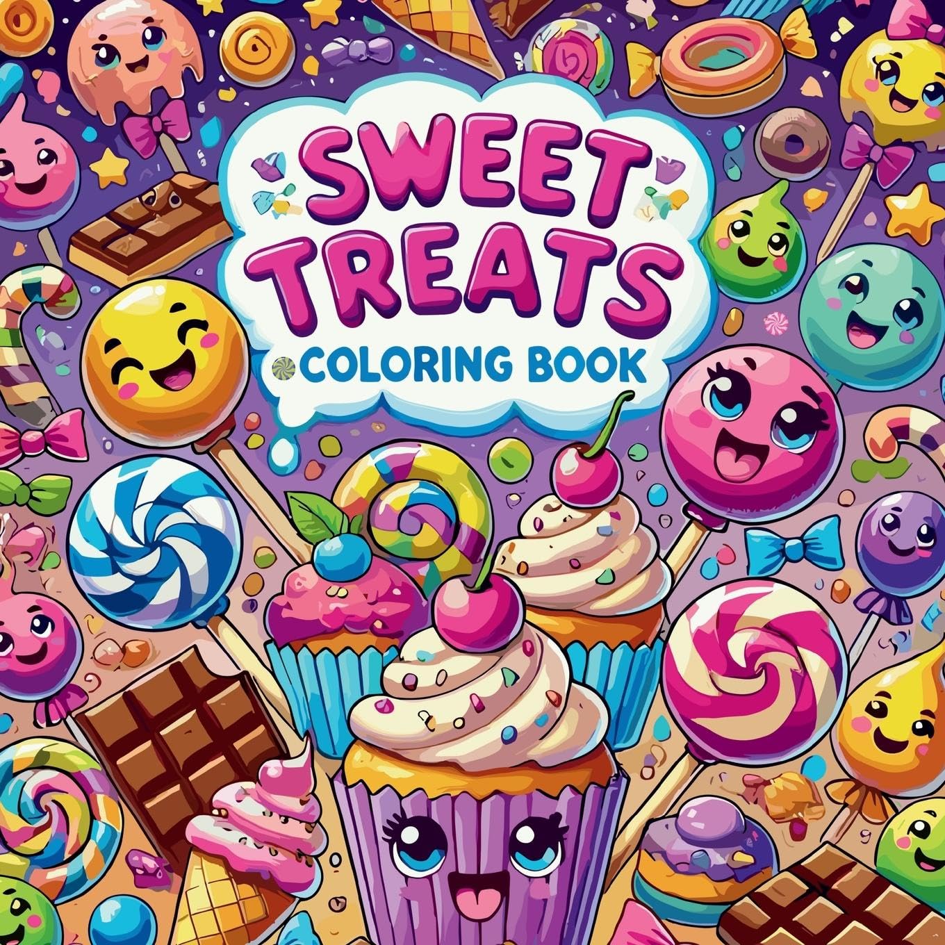 Sweet Treats Coloring Book Tiptoi & Games