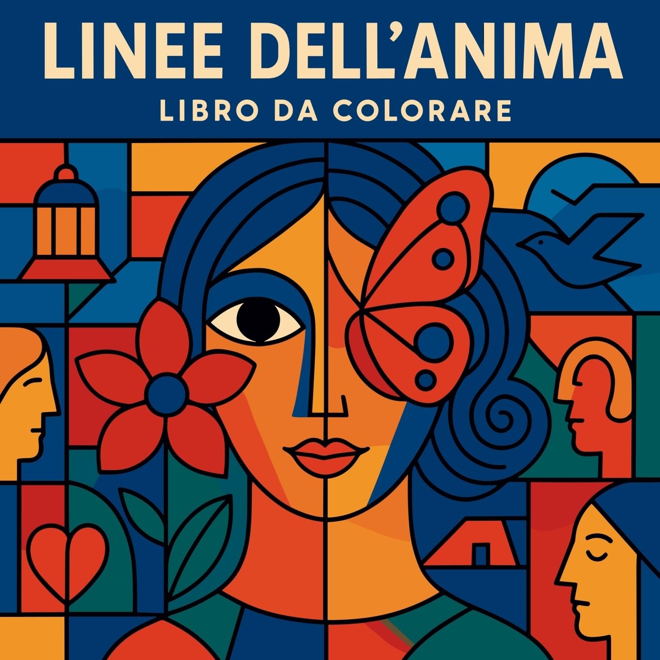 Linee dell'Anima - Libro da colorare Hobbies & Crafts