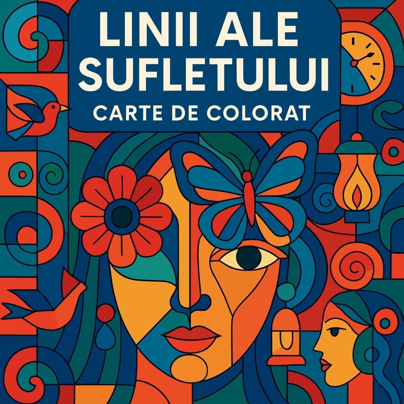 Linii ale sufletului - Carte de colorat pentru adul¿i Hobbies & Crafts