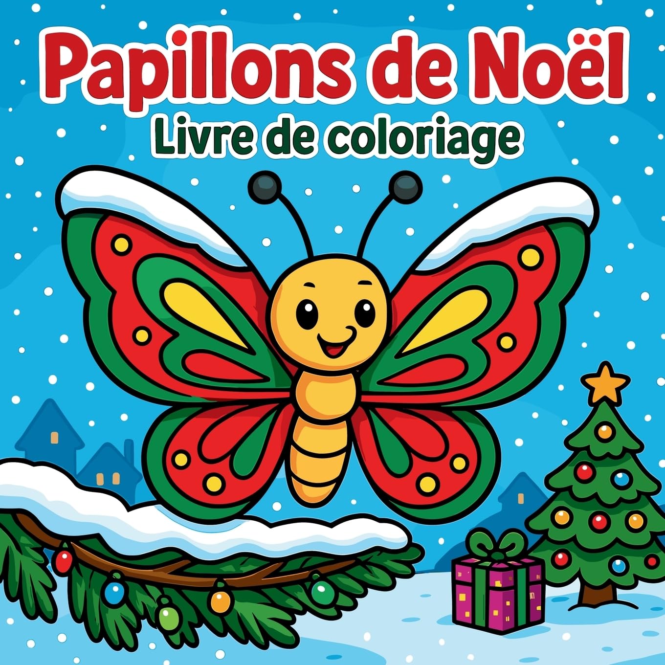 Papillons de Noël - Livre de coloriage Tiptoi & Games