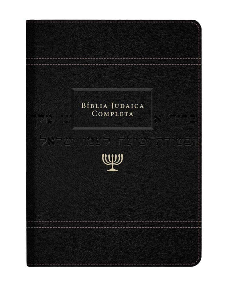 Bíblia Judaica Completa - Luxo Onetone Preto Books
