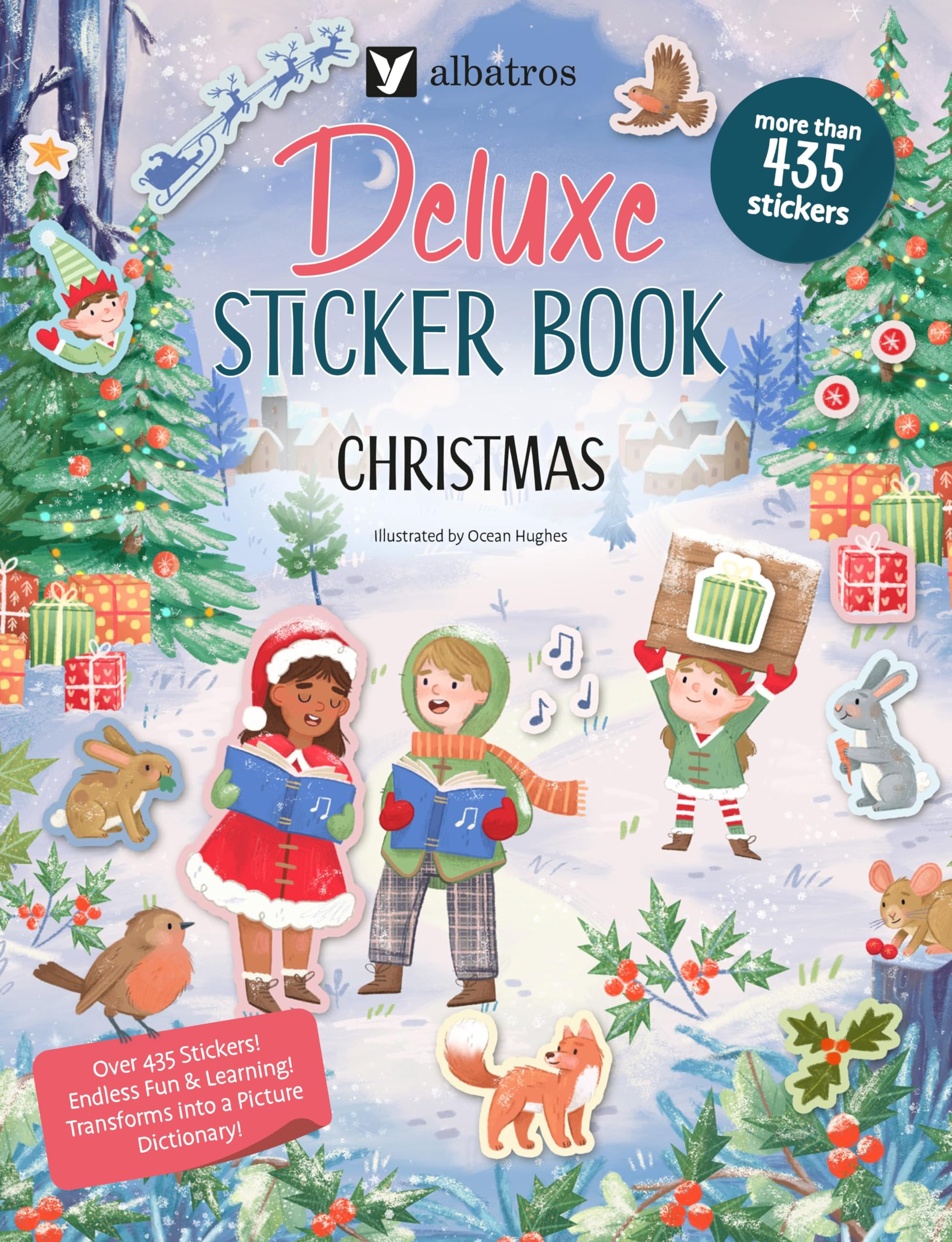 Deluxe Sticker Book: Christmas (Deluxe Sticker Books, 5) Non-fiction