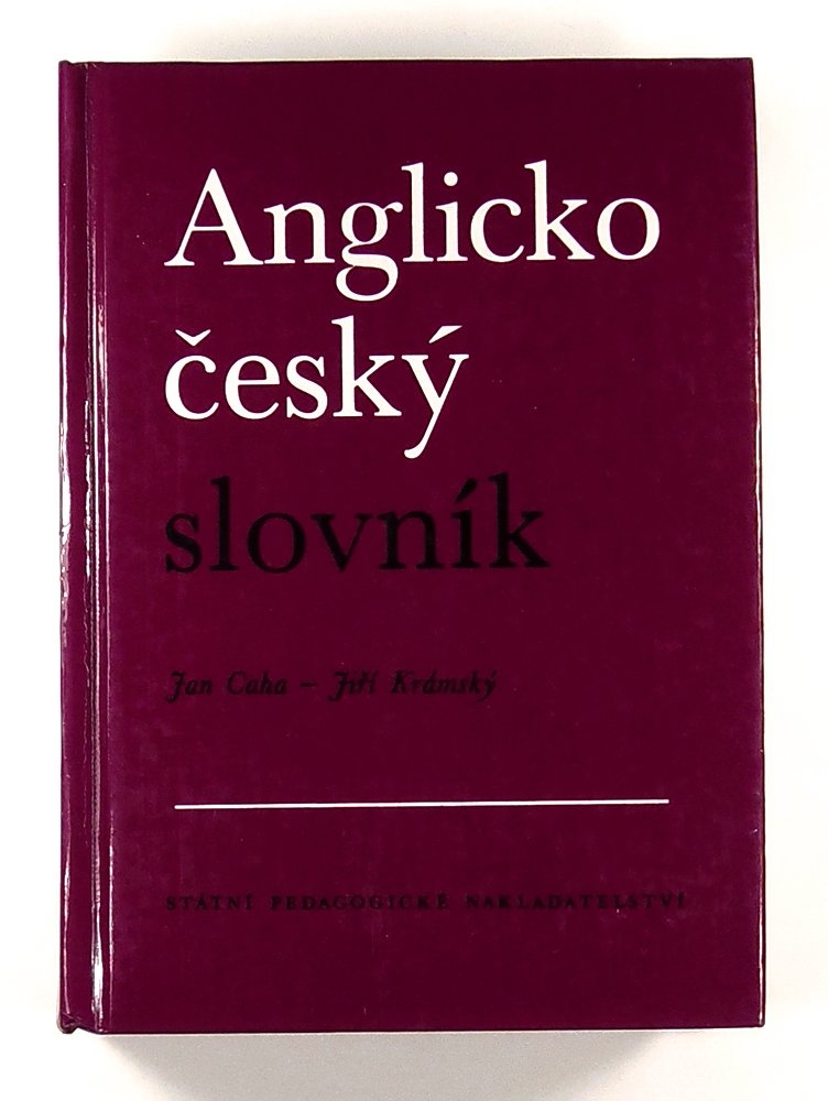 Anglicko Cesky Slovnik (Czech Edition) Books