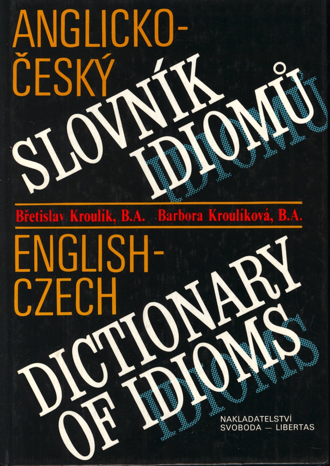 Anglicko-Cesky Slovnik Idiomu / English-Czech Dictionary of Idioms (Czech Edition) Books