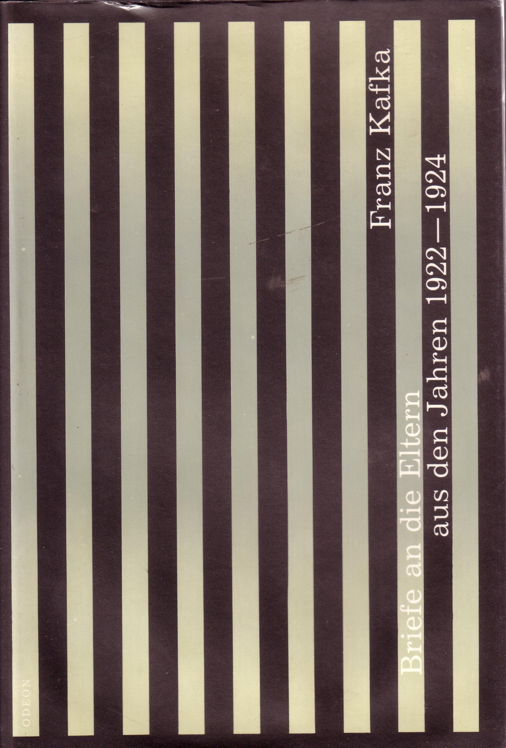 Briefe an die Eltern 1922-1924. Auflage 3000 Stück. Herausgegeben von Josef Cermak und Martin Svatos, Übersetzung aus dem Tschechischen von Karl-Heinz Jähn. Essays & Short Stories