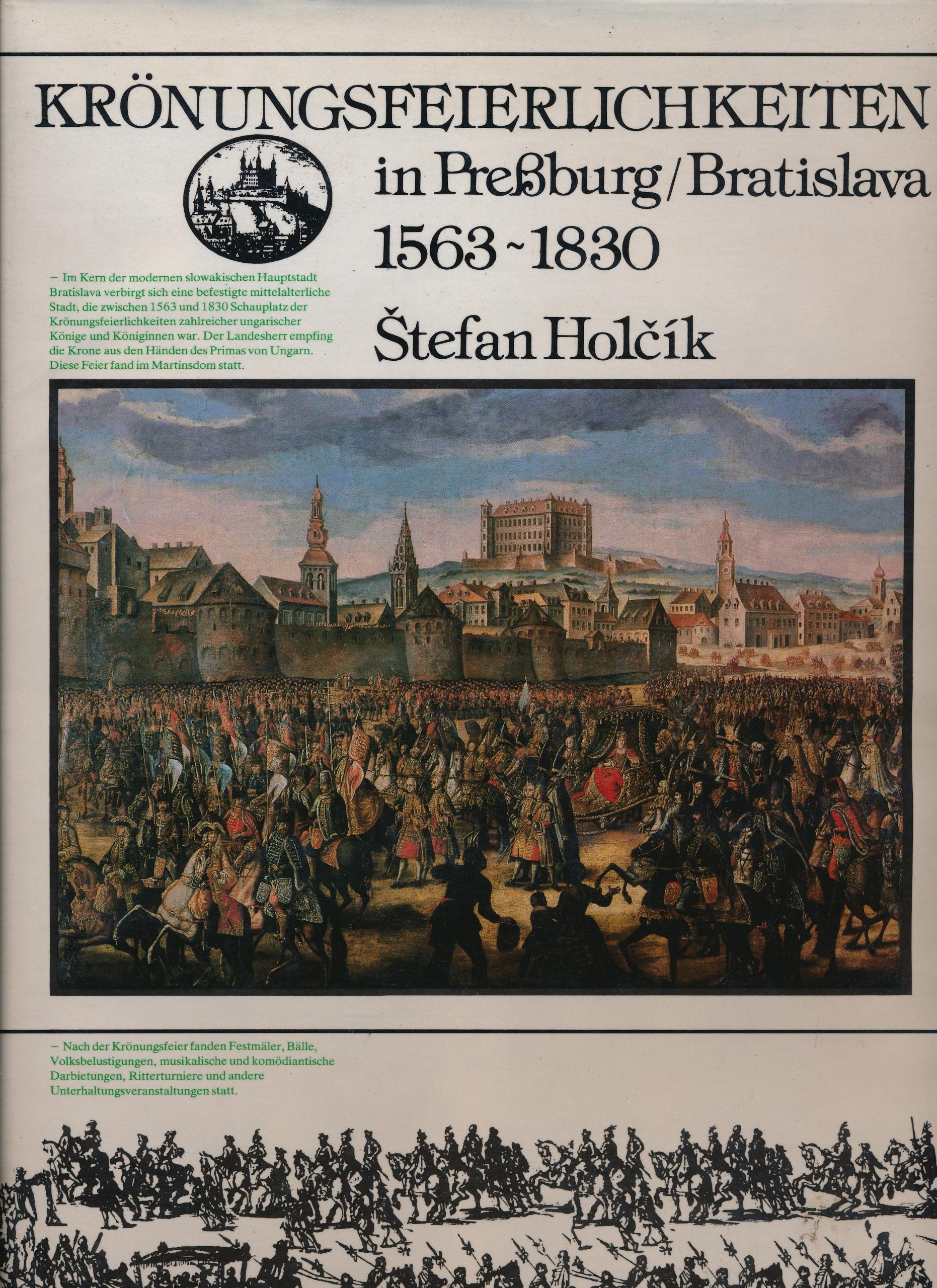 Krönungsfeierlichkeiten in Preßburg/Bratislava 1563-1830. Books