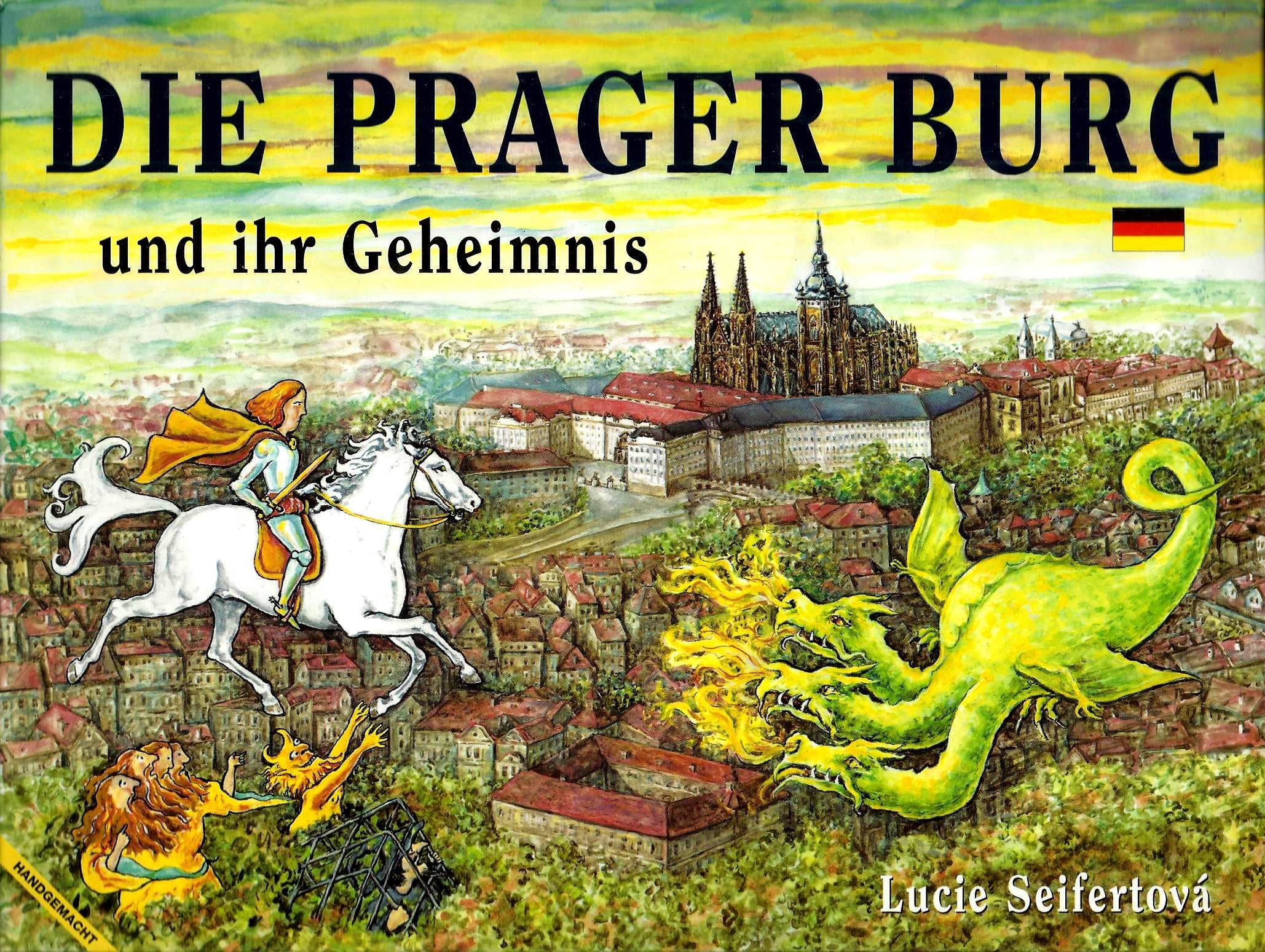 Die Prager Burg und ihr Geheimnis.Aufklapp-Buch. Books