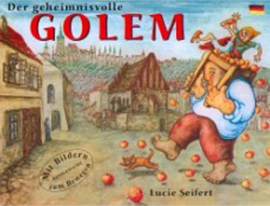 Tajemný Golem /německy Books