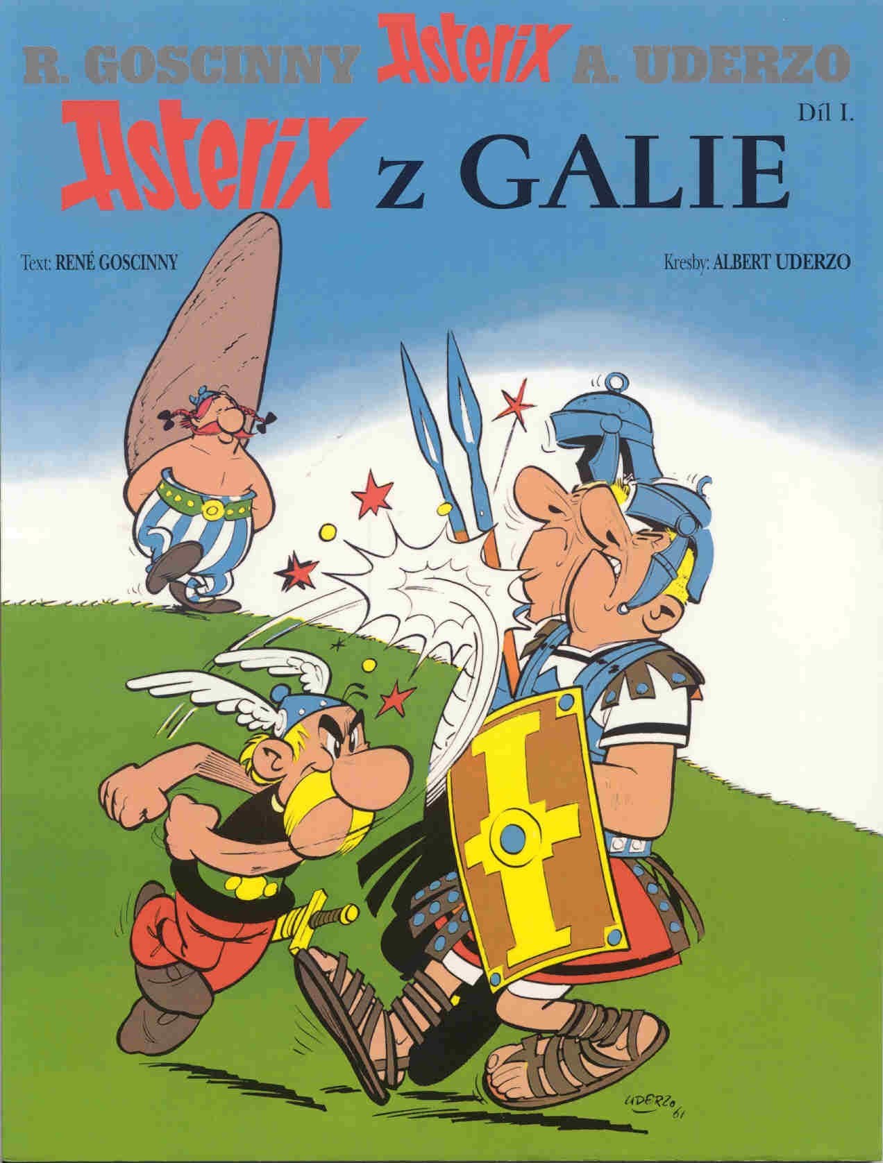 Asterix z Galie. Comic in tschechischer Sprache Books