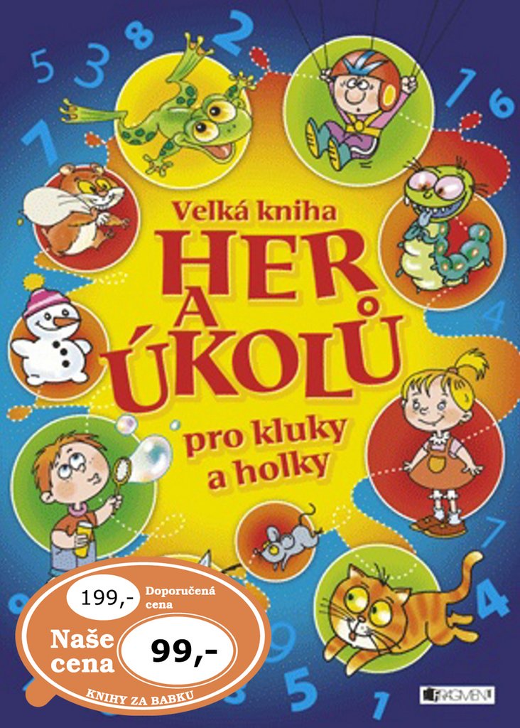 Velká kniha her a úkolů pro kluky a holky (2011) Books