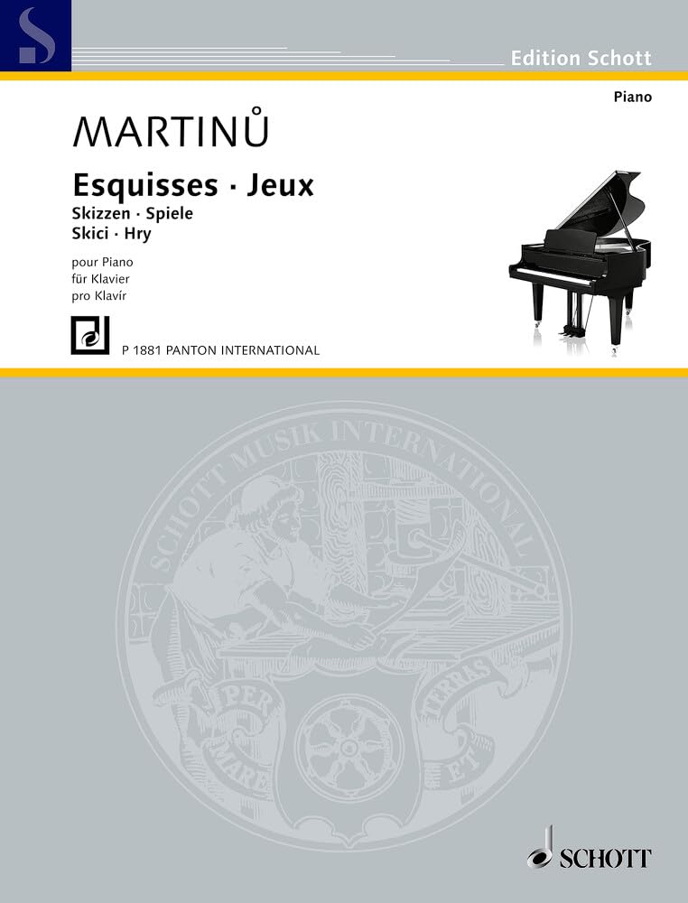 Skizzen / Spiele: H 203 / H 206. Klavier. (Edition Schott) Arts & Music