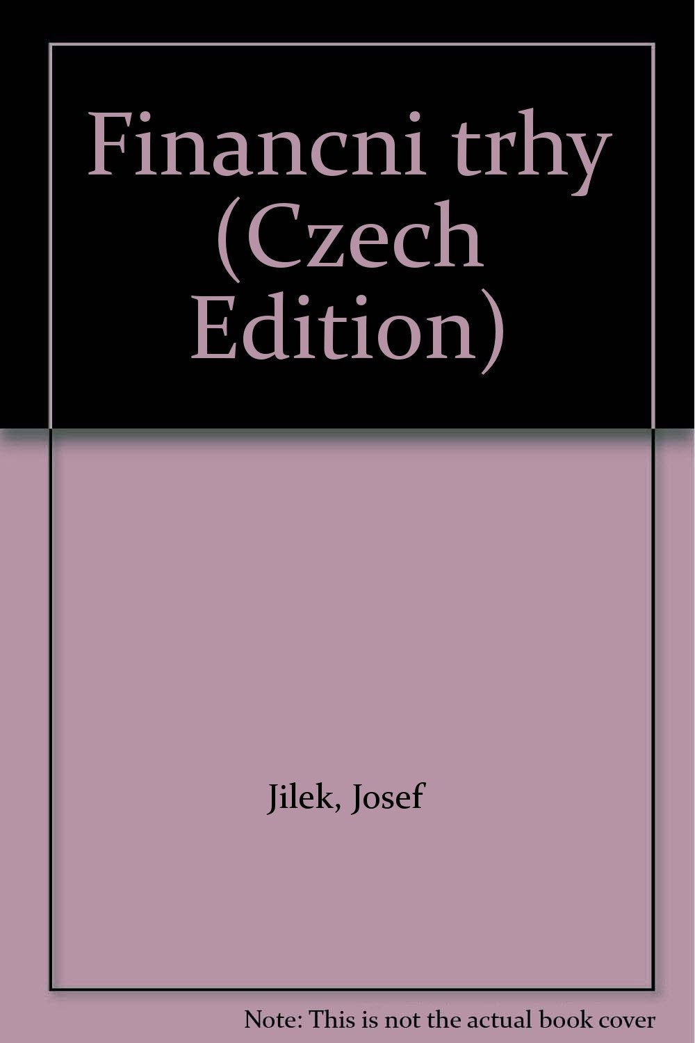 Product Image: Finanční trhy