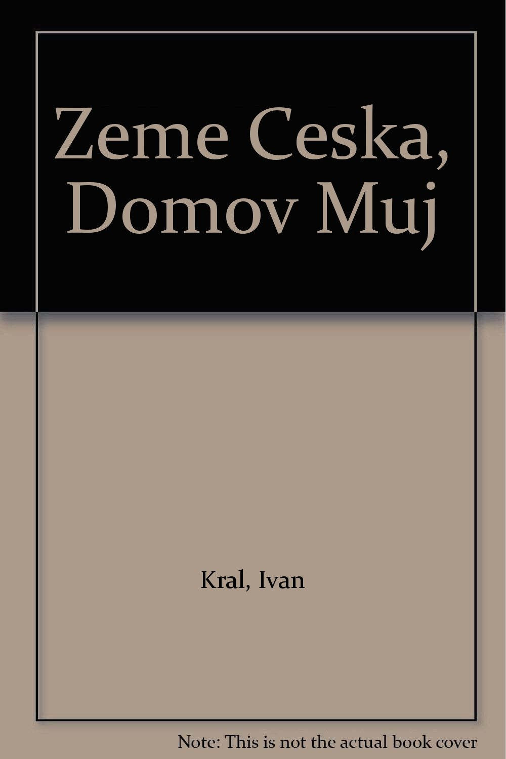 Product Image: Zeme Ceska, Domov Muj