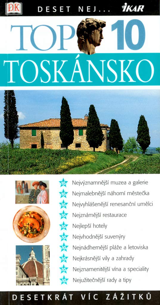 Top 10 Toskánsko: nejvýznamnější muzea a galerie (2002) Books