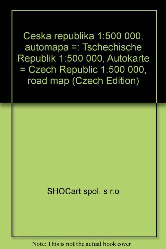 TSJECHIE AUTOKAART SHOCART PLATTEGROND Leisure, Home & Garden
