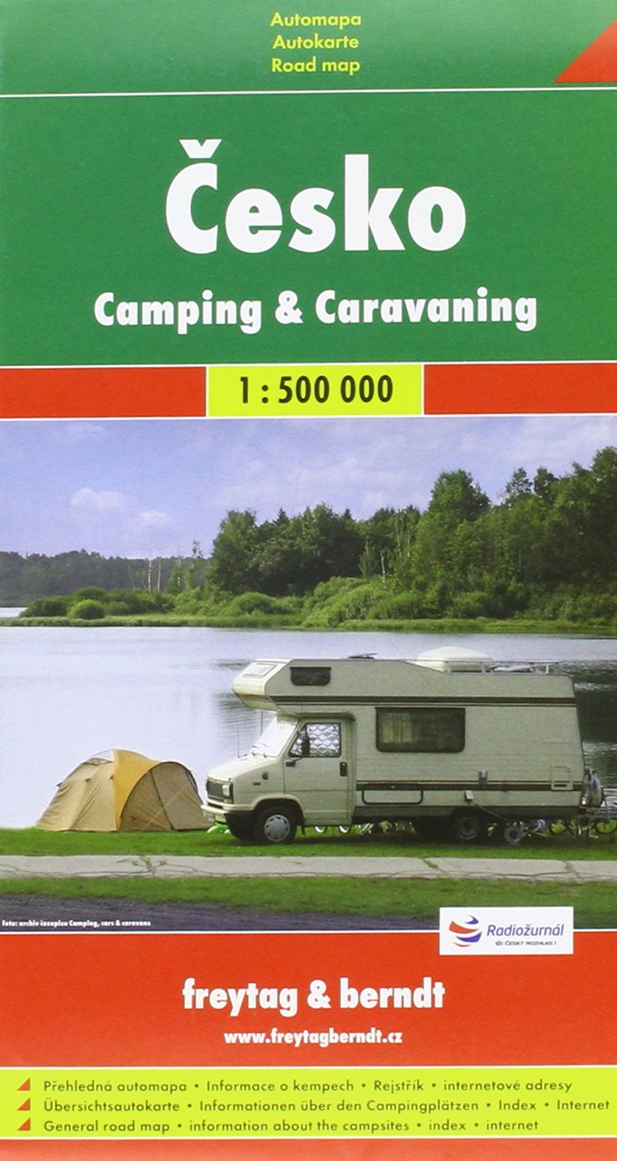 Tschechien - Campingplätze (1:500.000, Softcover) Leisure, Home & Garden