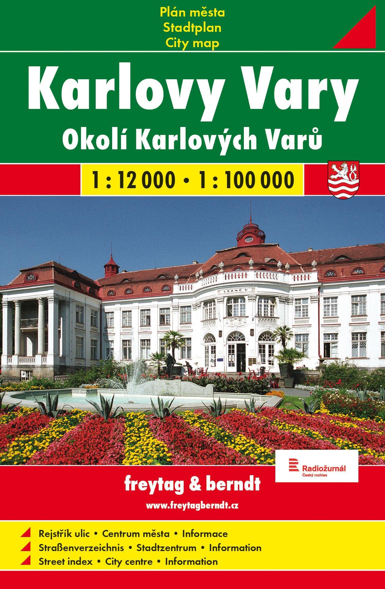 Karlovy Vary / Karlsbad (Stadtplan 1:12.000) Leisure, Home & Garden