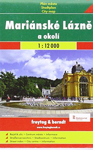 Marianske Lazne a okoli 1:12/200T: Shocart Stadtplan Leisure, Home & Garden