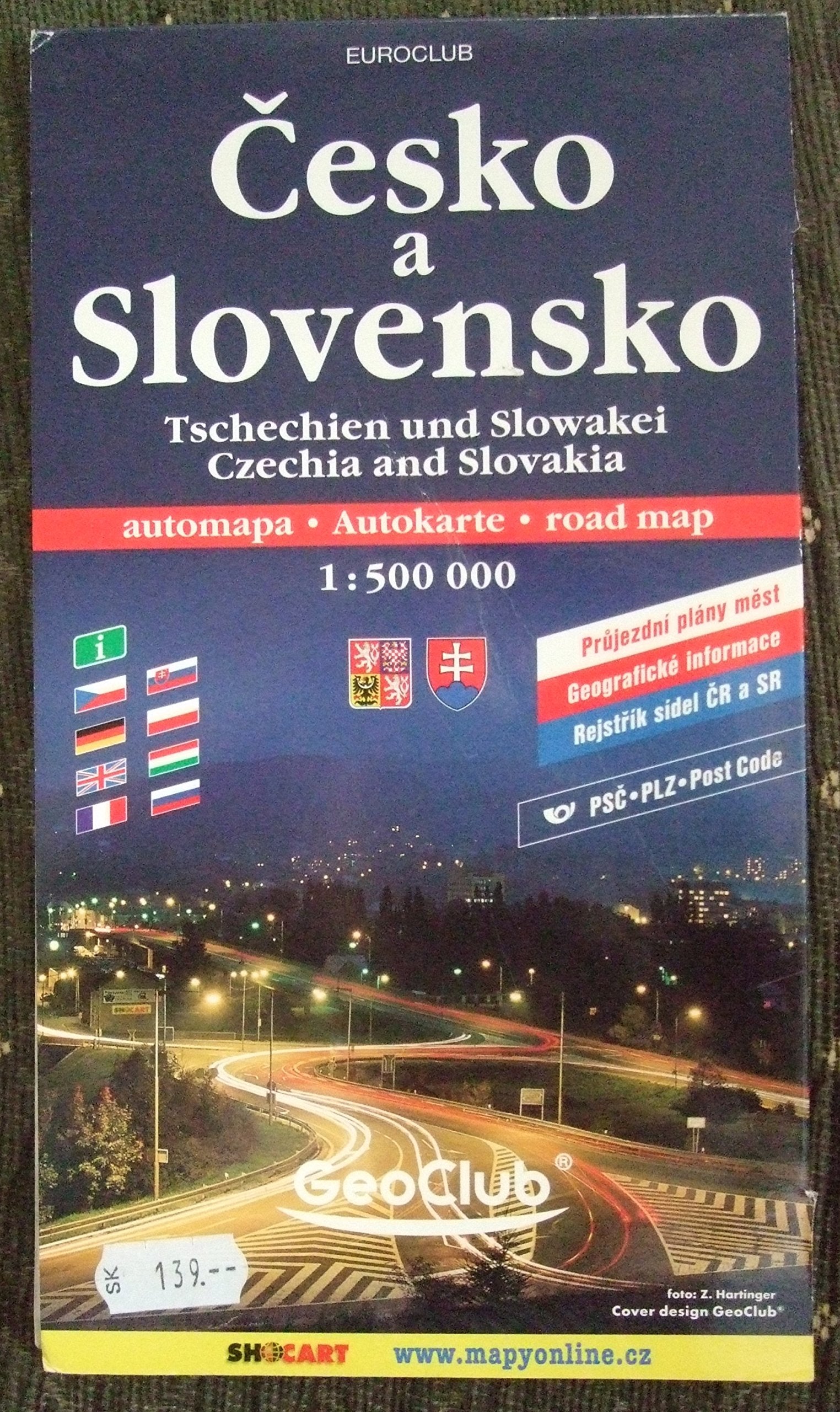 Tschechien, Slowakei (Autokarte 1:500.000, Hardcover) Leisure, Home & Garden