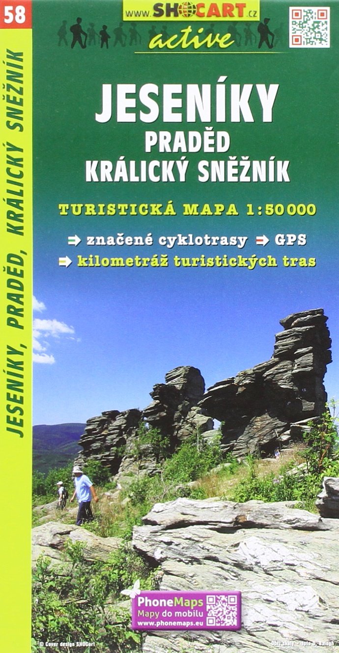 SC 058 Jeseniky-Praded 1:50T: Shocart Wanderkarte Leisure, Home & Garden